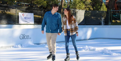 Ice Skating All Year Round? The Pines Resort Makes it Possible with Glice Synthetic Ice!